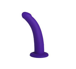 Lovehoney 7 Inch Curved Silicone Dildo with Suction Cup